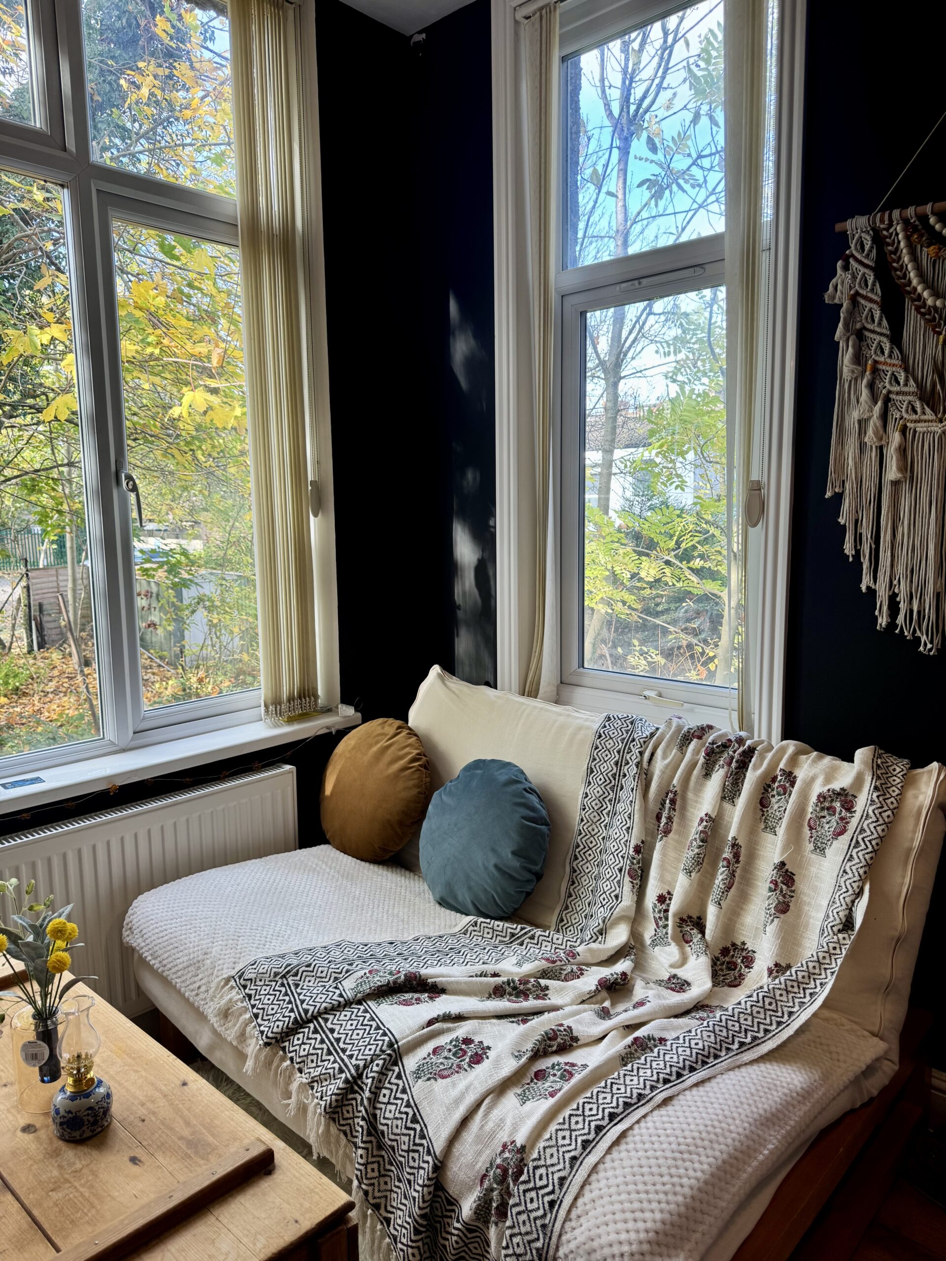 Handmade Jaipur Block Printed Cotton Throw Blanket – Boho Floral Design, Eco-Friendly Bed & Sofa Throw - Image 3